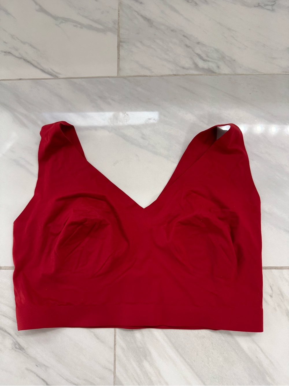 Soma Enbliss Wireless Bralette XL - Red - New Without Tags No Pads
